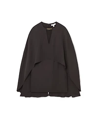 Reiss Women's Chain-Detail Cape Mini Dress