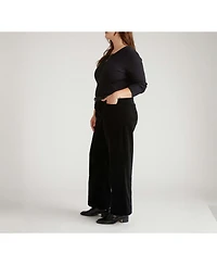 Universal Standard Women's Plus Camila Wide Leg Corduroy Pants