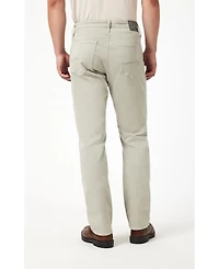 Mavi Jeans Men's Mavi Matt Relaxed Straight Leg In Silver Casual Twill
