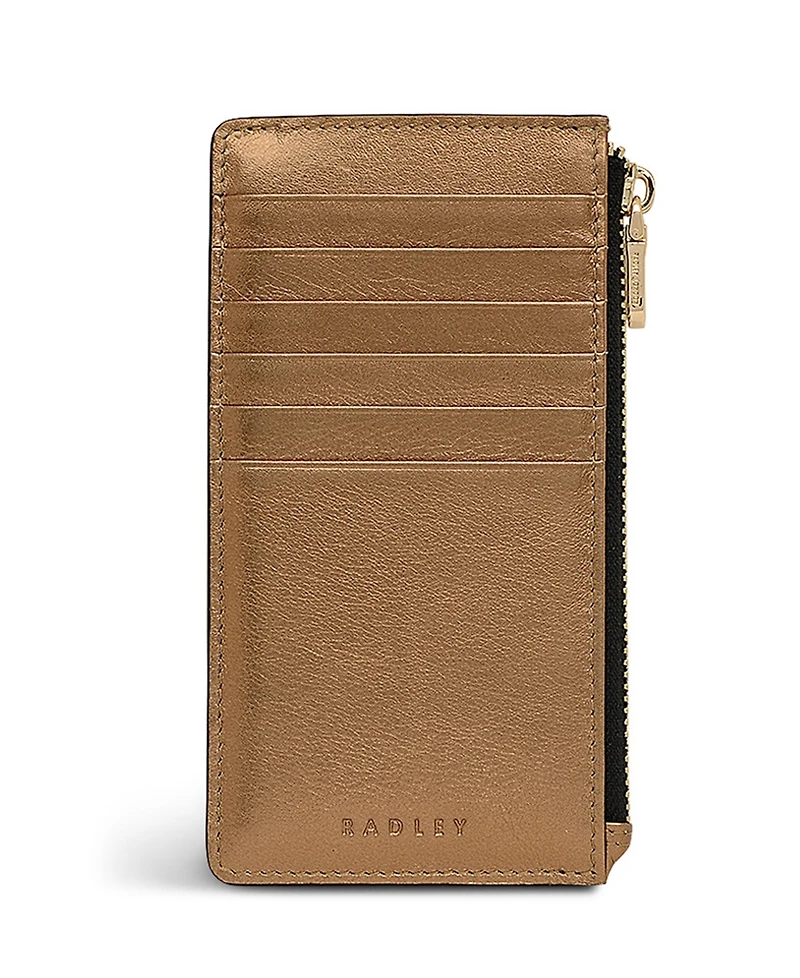 Radley London Sloane Mews Metallic Zip Top Wallet