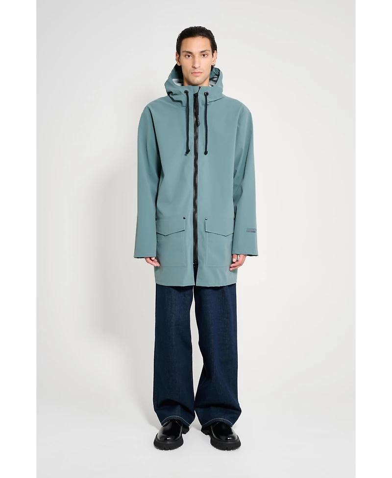 Stutterheim Men's Stockholm Patch Raincoat
