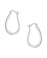 And Now This Crystal Hoop Earrings