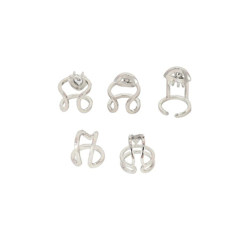 Sohi Women's The Wilderness Drop Earrings - Emerald Green