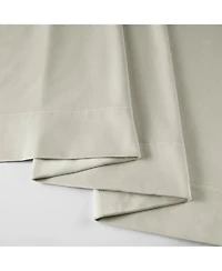 Half Price Drapes Warm Off White Signature Extra Wide Velvet Blackout Curtain