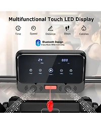 Skonyon 2.25 Hp Electric Motorized Folding Running Treadmill Machine with Led Display