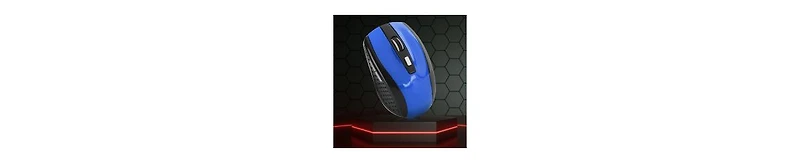 risokeys Wireless Mouse with Usb Mini Receiver, 2.4GHz Ergonomic Optical Mouse, 1600DPI Computer Mouse for Laptop Pc Notebook