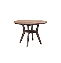 Urban Solid Sheesham Wood Dining Table, Brown