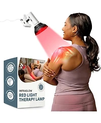 LifePro InfraGlow Nir & Red Light Therapy Lamp with 18 LEDs – Infrared Therapy for Pain Relief, Skin Wellness, and Recovery