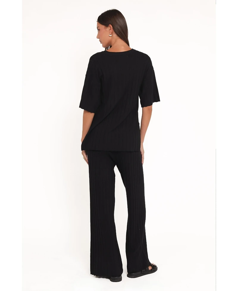 Petal and Pup Women's Alix Ribbed Knit Set