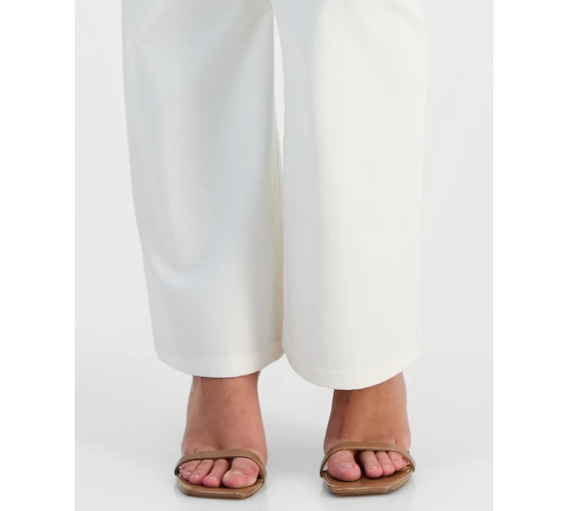 Anne Klein Plus High-Rise Bootcut Jeans