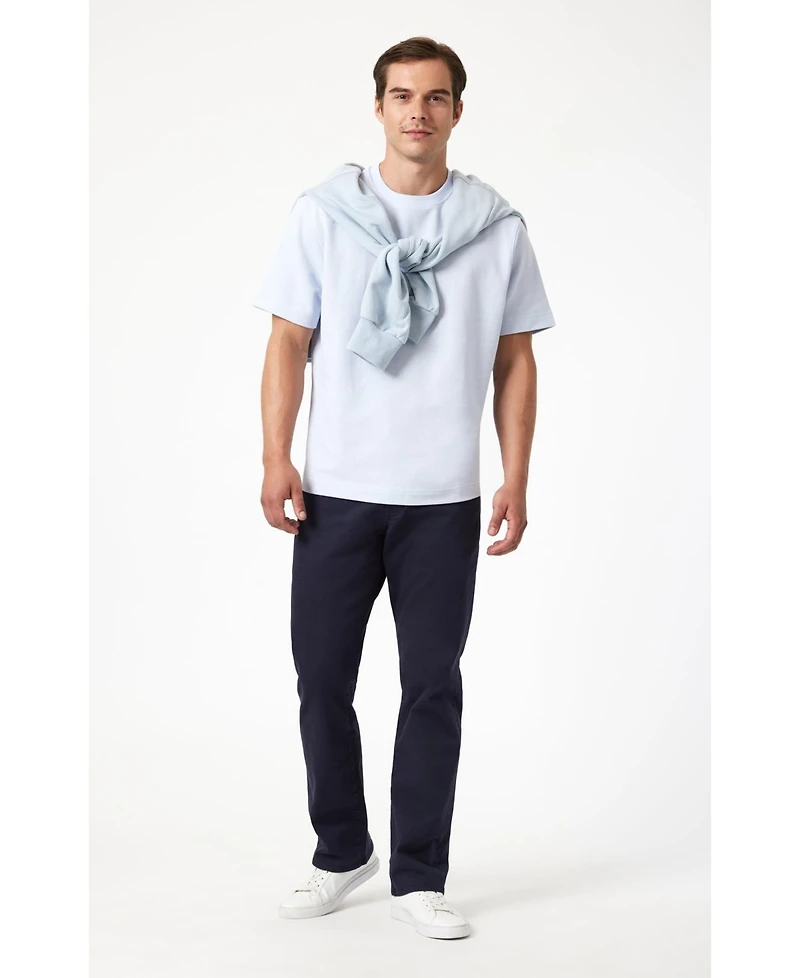 Mavi Jeans Men's Mavi Matt Relaxed Straight Leg In Dark Navy Casual Twill