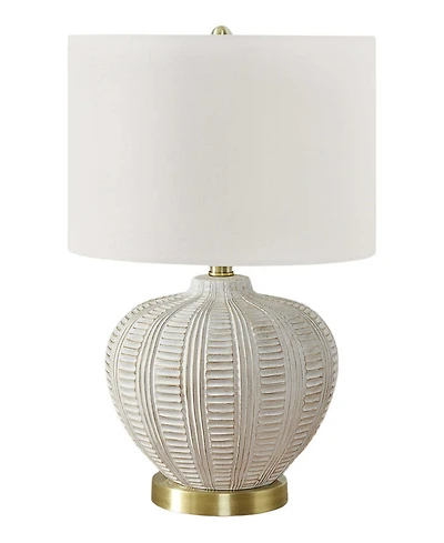 Monarch Specialties Lighting 21" Plastic Table Lamp