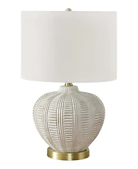 Monarch Specialties Lighting 21" Plastic Table Lamp