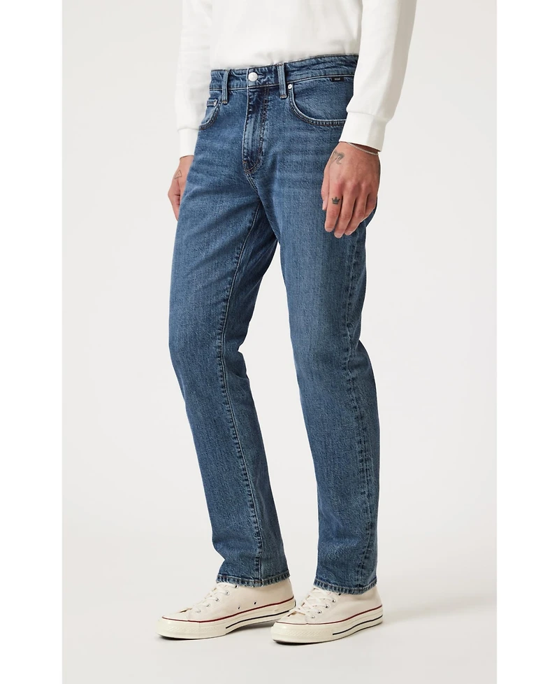 Mavi Jeans Men's Mavi Zach Straight Leg In Dark Faded Classic Blue