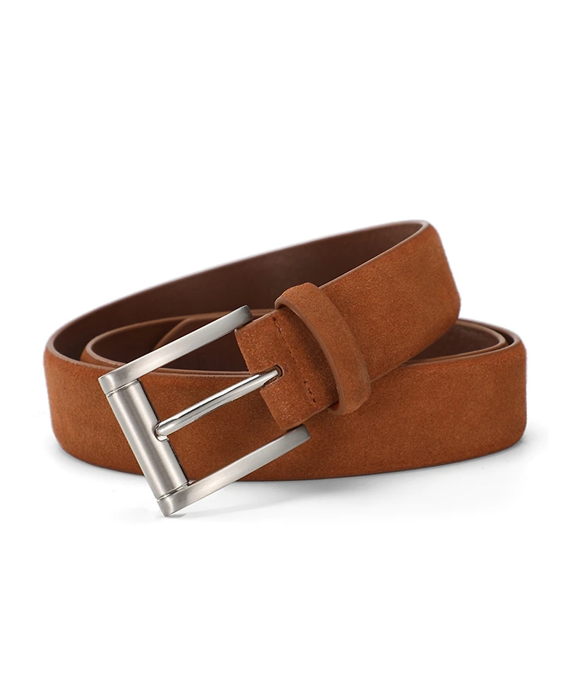 Ted Baker Men's Nickel Buckle Leather Belt