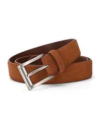 Ted Baker Men's Nickel Buckle Leather Belt