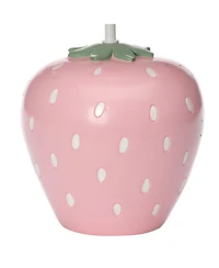 Bedtime Originals Flower Power Hand-Painted Custom Strawberry Lamp with Shade