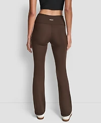 Dkny Women's Balance Compression High-Waist Flared Leggings
