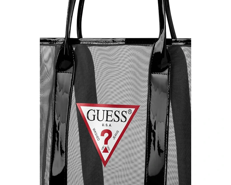 Free Guess black tote bag with a regular price Guess watch purchase of $125 or more