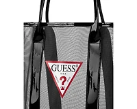 Free Guess black tote bag with a regular price Guess watch purchase of $125 or more