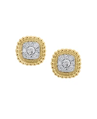 Macy's Diamond Earrings (1/5 ct. t.w.) in 10k Yellow Gold