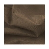Rt Designers Collection Barron Two Pack Premium Grommet Curtain Panel 54" x 84" Taupe