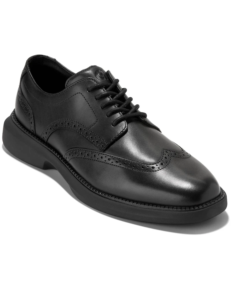 Cole Haan Men's Grand Shadowlite Wingtip Lace-Up Oxfords