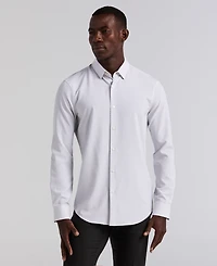 Perry Ellis Men's Slim-Fit Diamond Geo Print Shirt