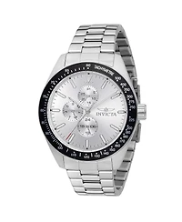 Invicta Men's 48858 Aviator Quartz VH67 Silver Dial Watch