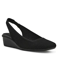 Anne Klein Women's Witty Slingback Wedge Heel Pumps