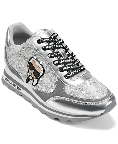 Karl Lagerfeld Paris Women's Meade Lace-Up Sneakers