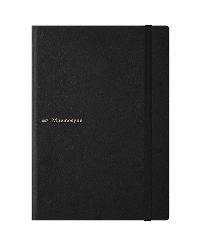 Maruman A5 Notebook Mnemosyne Journal 6.5mm lined Light Grey
