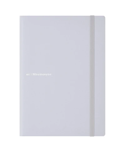 Maruman A5 Notebook Mnemosyne Journal 6.5mm lined Light Grey