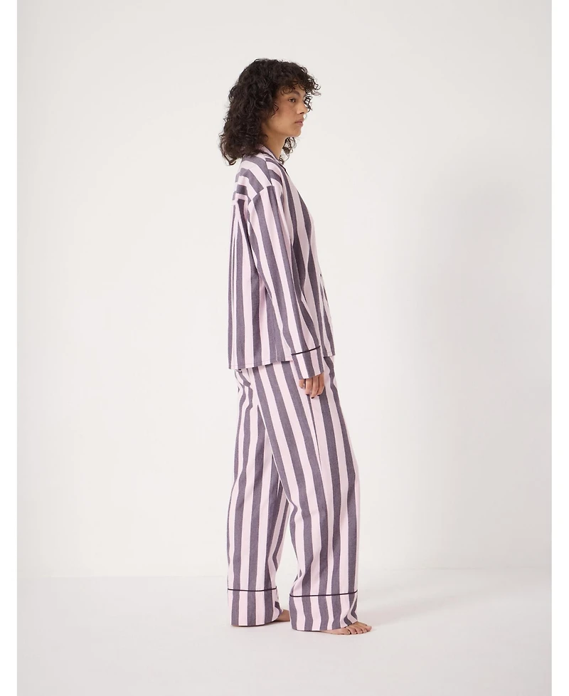 Hush Women's Cotton Stripe Pajamas