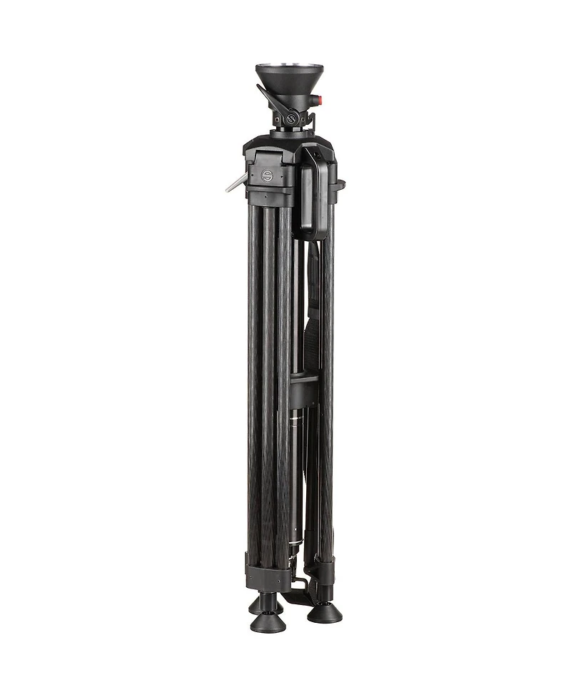 Sachtler Hot Pod Cf 14 2-Section Carbon Fiber Tripod Legs with 100mm Bowl and Mid-Level Spreader, 55 lbs Payload