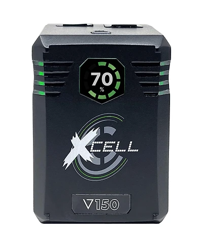 Core Swx XCell 150 148Wh Lithium-ion Battery with ColorID Oled Display, V-Mount