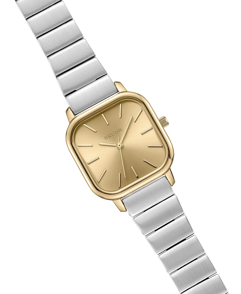 Breda Women's Esther Silver Stainless Steel Bracelet Watch, 26mm