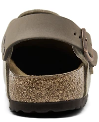 Birkenstock Women's Tokio Birkibuc Clogs from Finish Line