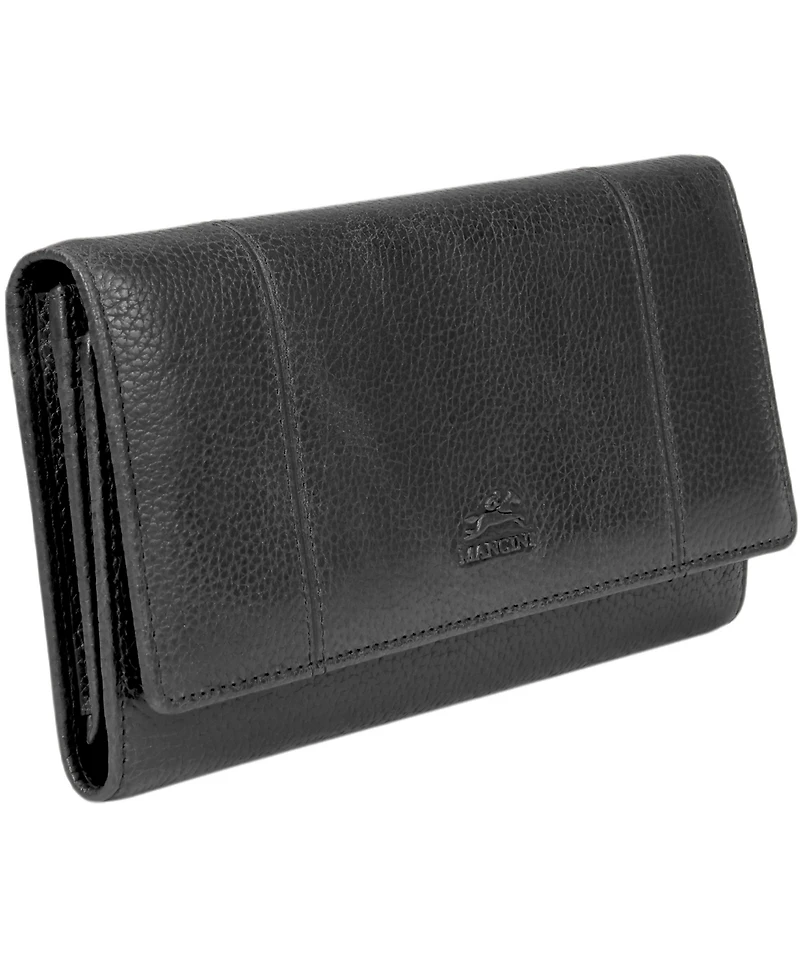 Mancini Fifth Avenue Rfid Secure Trifold Wallet