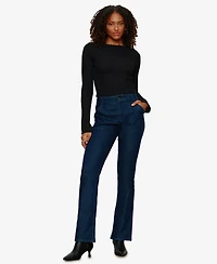 Sanctuary Women's Hayden Mid Rise Bootcut Jean