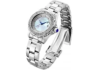 Invicta Women's Angel Quartz 3 Hand White Dial Watch