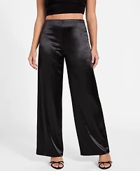 Guess Women's Julie Satin High Rise Pants