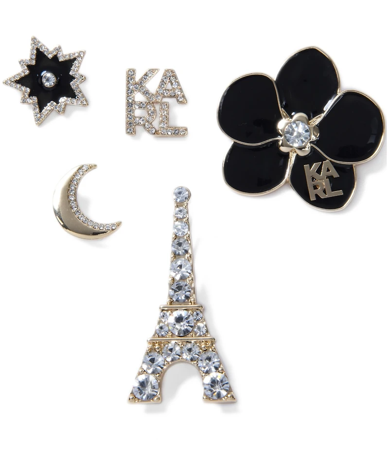 Karl Lagerfeld Paris 3-Pc. Gold-Tone Celestial Trio Pin Set