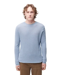Gobi Cashmere Men's Cashmere Silk Lightweight Sweater Marine