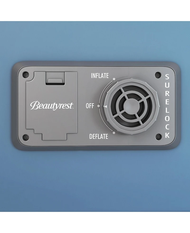 Beautyrest Sensarest Raised Inflatable Air Mattress with Built-In Pump, Queen