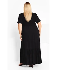 Avenue Women's Eva Plain Dress