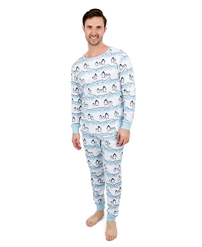 Leveret Big & Tall Men s Two Piece Cotton Holiday Pajamas