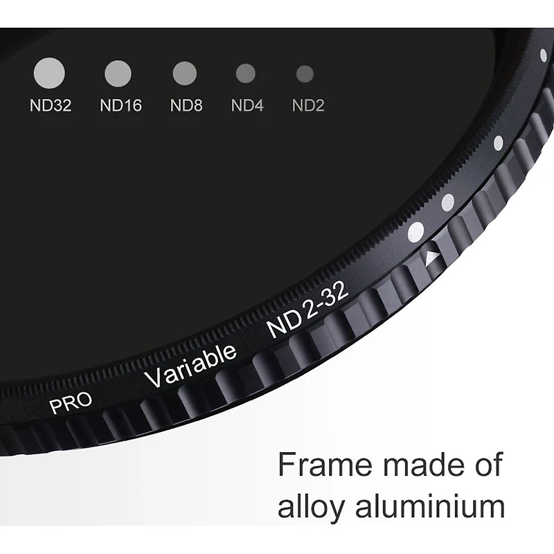 K&F Concept 72mm Nano X Cpl+Variable Fader Ndx ND2-ND32