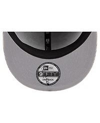 New Era Men's Gray Detroit Lions Cord Rope Corduroy 9FIFTY Snapback Hat