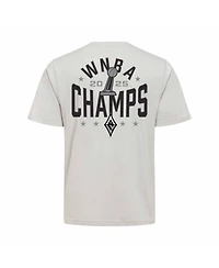 Sportiqe Men's and Women's Cream Las Vegas Aces 2025 Wnba Finals Champions Superstars Premium Duke T-Shirt
